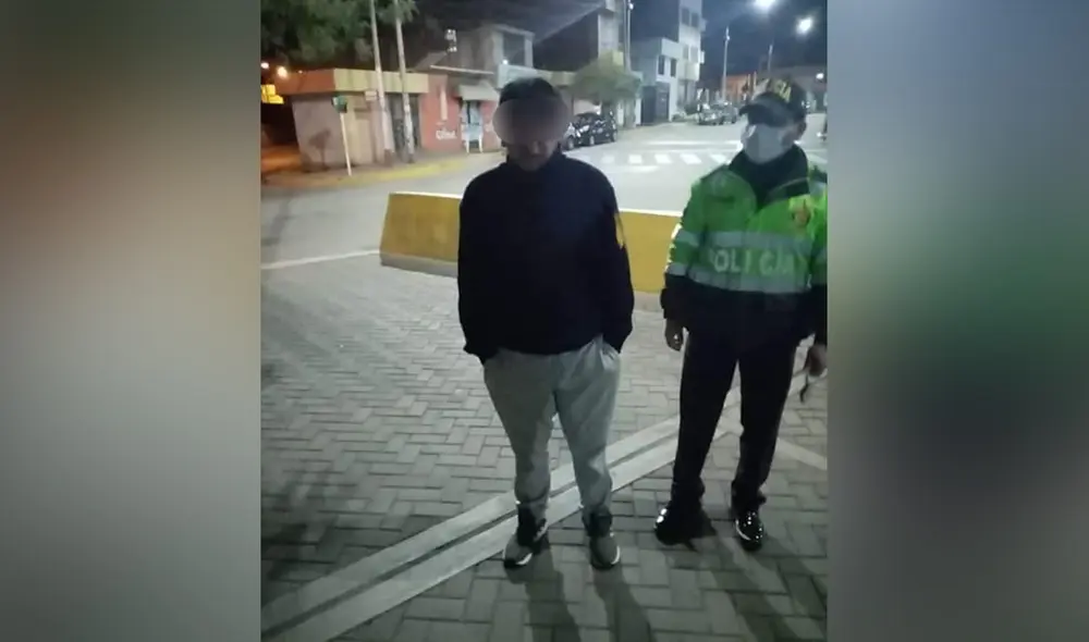 Ahora el padre de familia es investigado por presuntamente por haber cometido el delito de violencia familiar. Foto: PNP