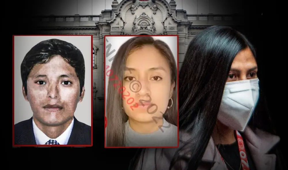 Yenifer Paredes recibió varias visitas del empresario Hugo Espino Lucana en Palacio de Gobierno. Foto: composición Fabrizio Oviedo/ La República.