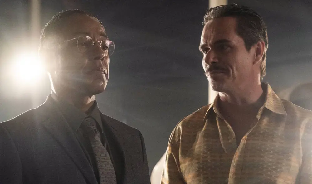 La rivalidad entre Gustavo Fring y Lalo Salamanca alcanzó un nuevo nivel detrás de cámaras en el set, gracias a los actores Giancarlo Esposito y Tony Dalton. Foto: AMC