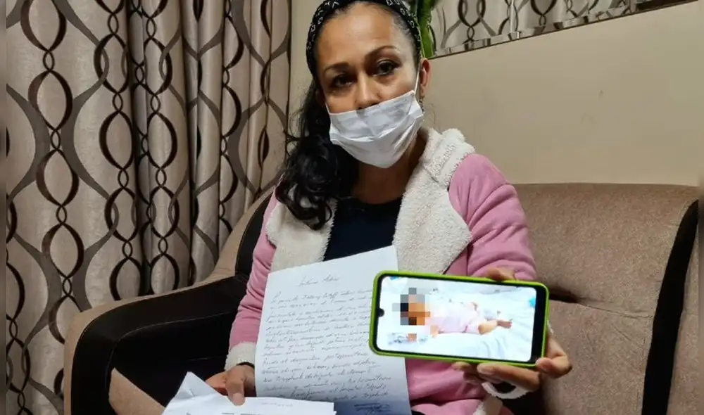 La menor sufre de atresia de vías biliares congénita y necesita medicamento que cuesta 7.000 soles. Foto: Giuliana Castillo/URPI-LR