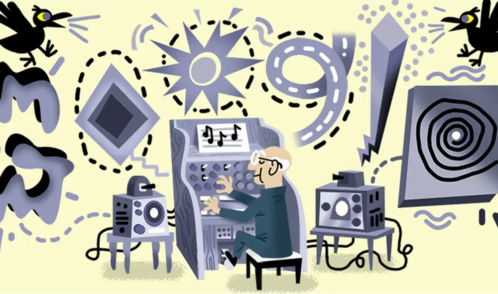 Google recuerda al compositor alemán Oskar Sala. Foto: Google Google recuerda al compositor alemán Oskar Sala. Foto: Google