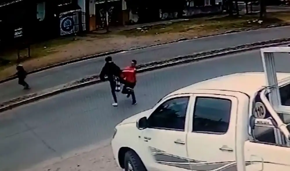 El delincuente era un menor de 15 años, quien no fue detenido por ser inimputable. Foto: Captura - TN