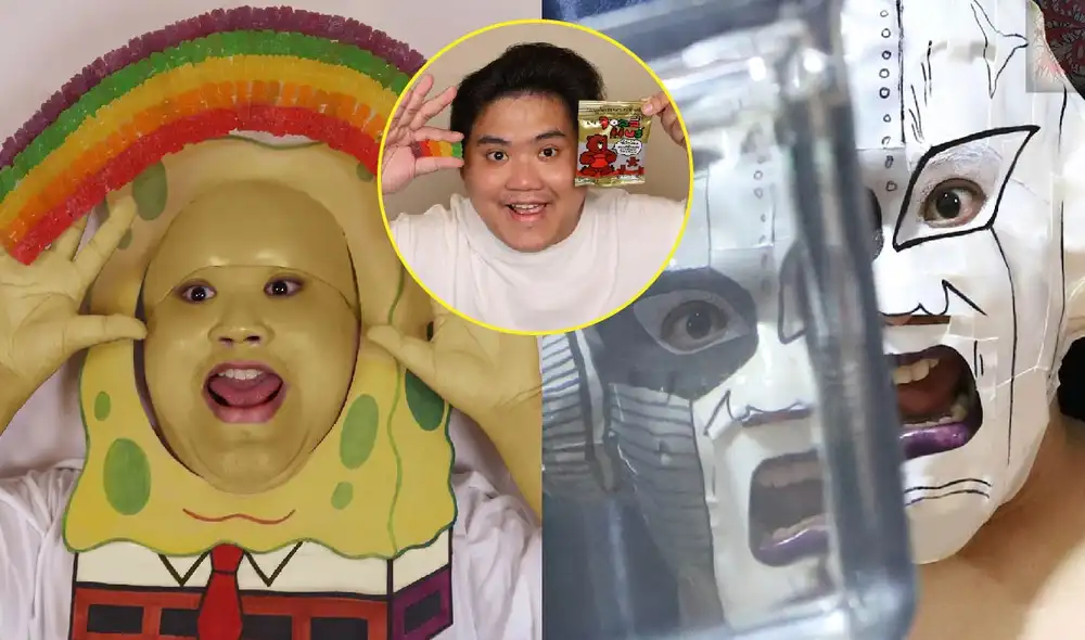 El popular cosplayer continúa sorprendiendo con sus producciones artísticas con productos básicos. Foto: composición LR/ captura de Facebook/ @Lowcostcosplay