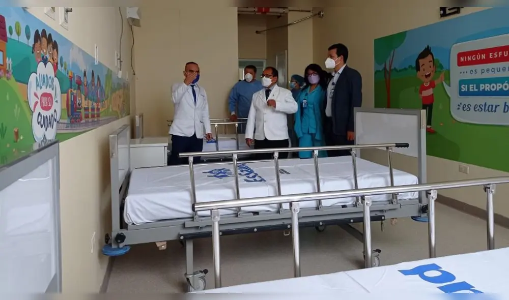 Reactivan área de hospitalización no COVID-19 para atención a niños y niñas asegurados. Foto: EsSalud Reactivan área de hospitalización no COVID-19 para atención a niños y niñas asegurados. Foto: EsSalud