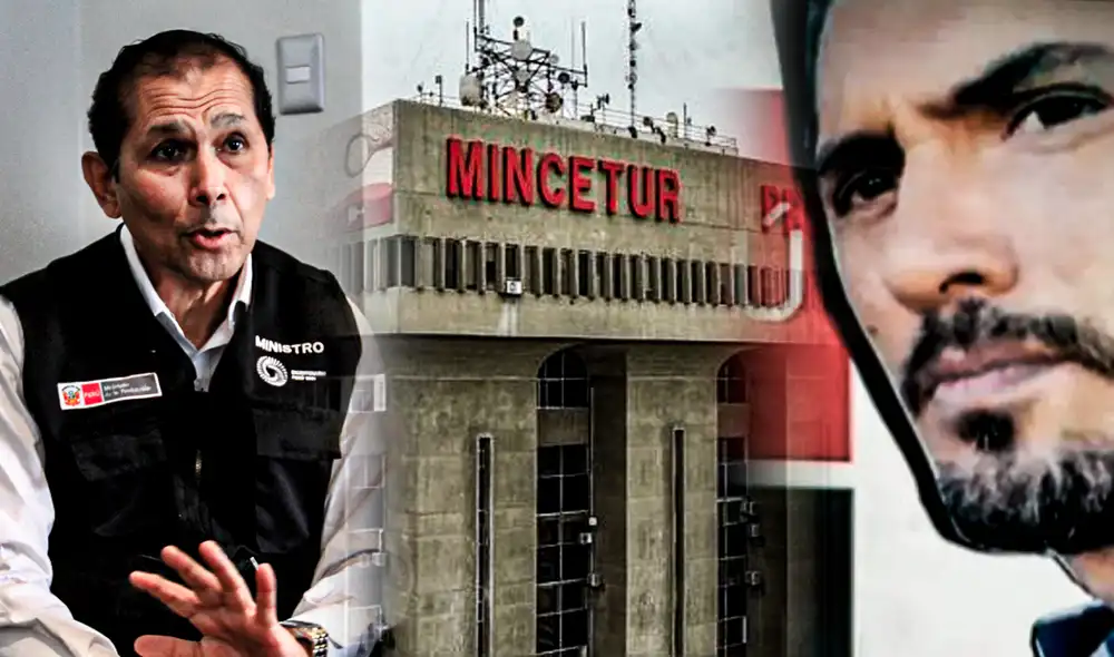 El ministro dice desconocer la contratación de su sobrino en Produce, despacho que encabeza. Foto: composición Jazmin Ceras/Jaime mendoza/Produce/captura de Latina.