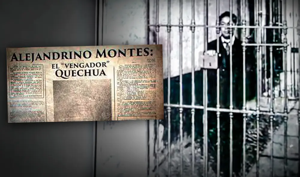 Alejandrino Montes fue bautizado como el 'vengador quechua'. Composición: Jazmín Ceras / Captura TV Perú Alejandrino Montes fue bautizado como el 'vengador quechua'. Composición: Jazmín Ceras / Captura TV Perú