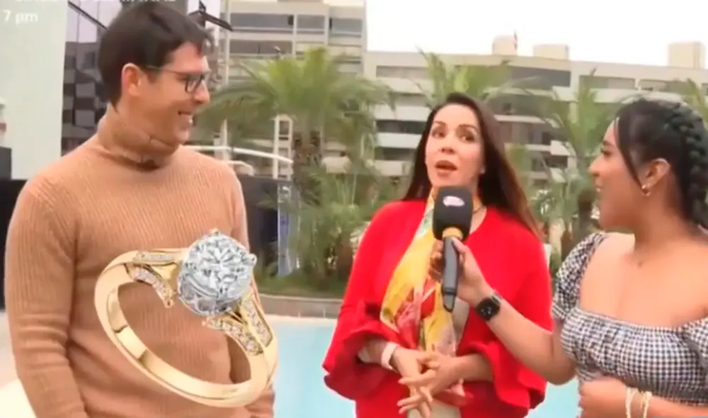 Laszlo Kovacs y Mili Asalde se casarán muy pronto. Foto: captura América TV