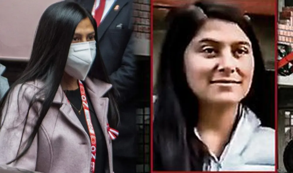 La cuñada de Pedro Castillo fue captada ofreciendo obras en la provincia de Chavín. Foto: Composición LR / Andina La cuñada de Pedro Castillo fue captada ofreciendo obras en la provincia de Chavín. Foto: Composición LR / Andina