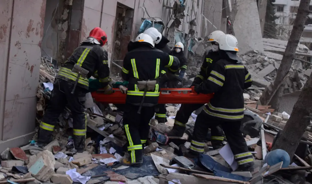 Ministerio suizo reconoció que era difícil reconocer, entre los heridos, a los civiles y los combatientes de la guerra en Ucrania. Foto: EFE