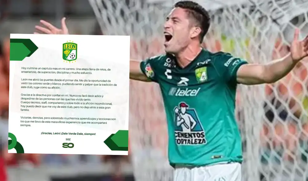 A pesar de estar solo un año, Ormeño le agarró mucho cariño al León. Foto: composición LR/León A pesar de estar solo un año, Ormeño le agarró mucho cariño al León. Foto: composición LR/León