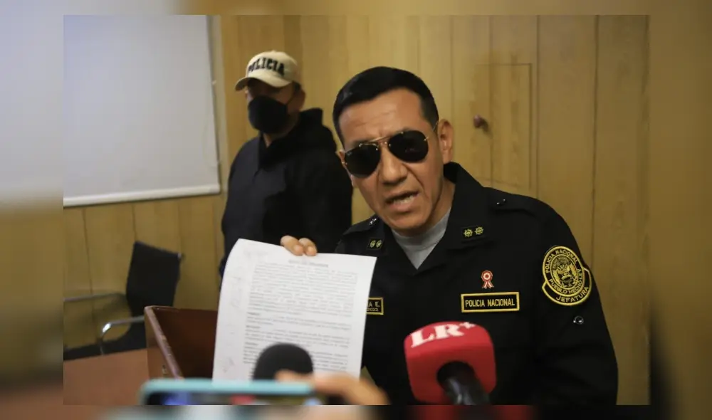 El jefe de la Macro Región Policial Lambayeque, general PNP Max García, fue cesado en funciones. Foto: Rosa Quincho/URPI-LR El jefe de la Macro Región Policial Lambayeque, general PNP Max García, fue cesado en funciones. Foto: Rosa Quincho/URPI-LR