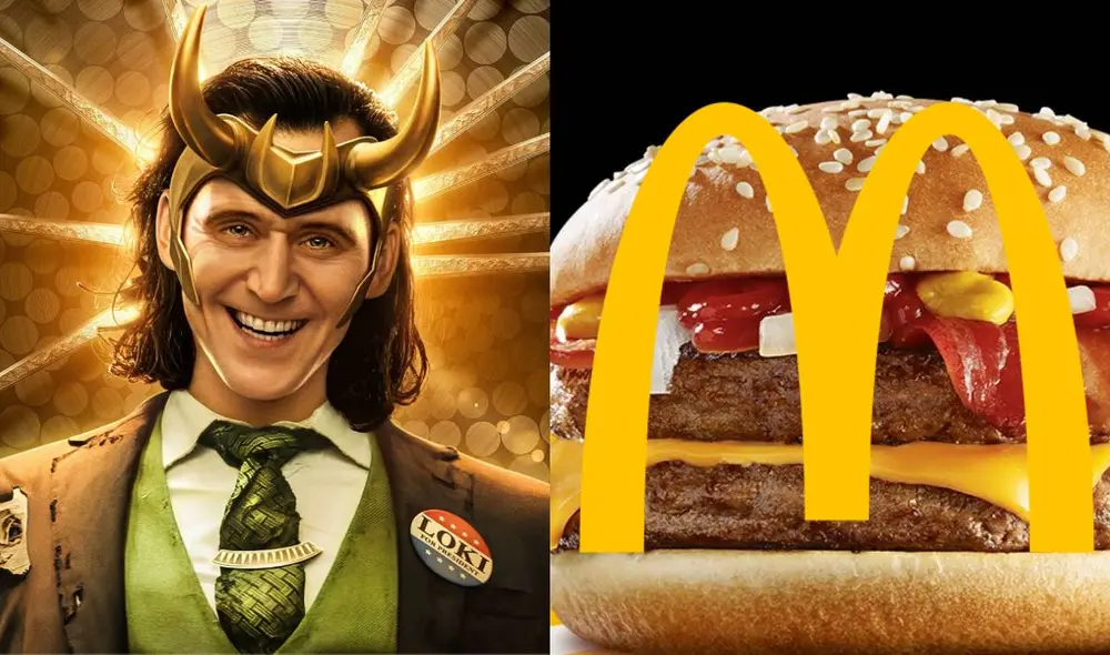 La segunda temporada de "Loki" llevará a Tom Hiddleston a un McDonald's. Foto: composición/ McDonald's/Facebook / Disney+