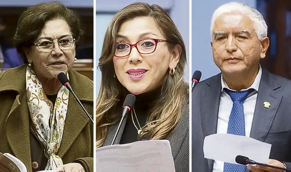 Vaivenes. Gladys Echaíz es pretendida por Avanza País y Renovación Popular. Lady Camones ahora es una alternativa en APP. Héctor Acuña se quedó sin bancada y sin opciones de postular. Foto: composición La República/difusión Vaivenes. Gladys Echaíz es pretendida por Avanza País y Renovación Popular. Lady Camones ahora es una alternativa en APP. Héctor Acuña se quedó sin bancada y sin opciones de postular. Foto: composición La República/difusión