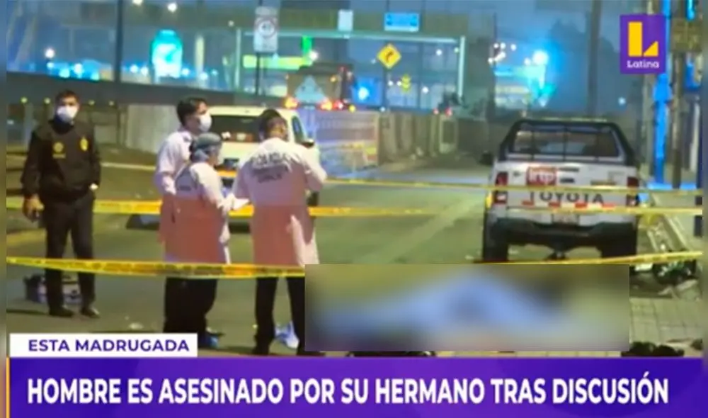 Familiares de ambos jóvenes manifestaron a Latina que el fratricida tendría problemas mentales y está siendo medicado. Foto: captura de Latina Noticias.