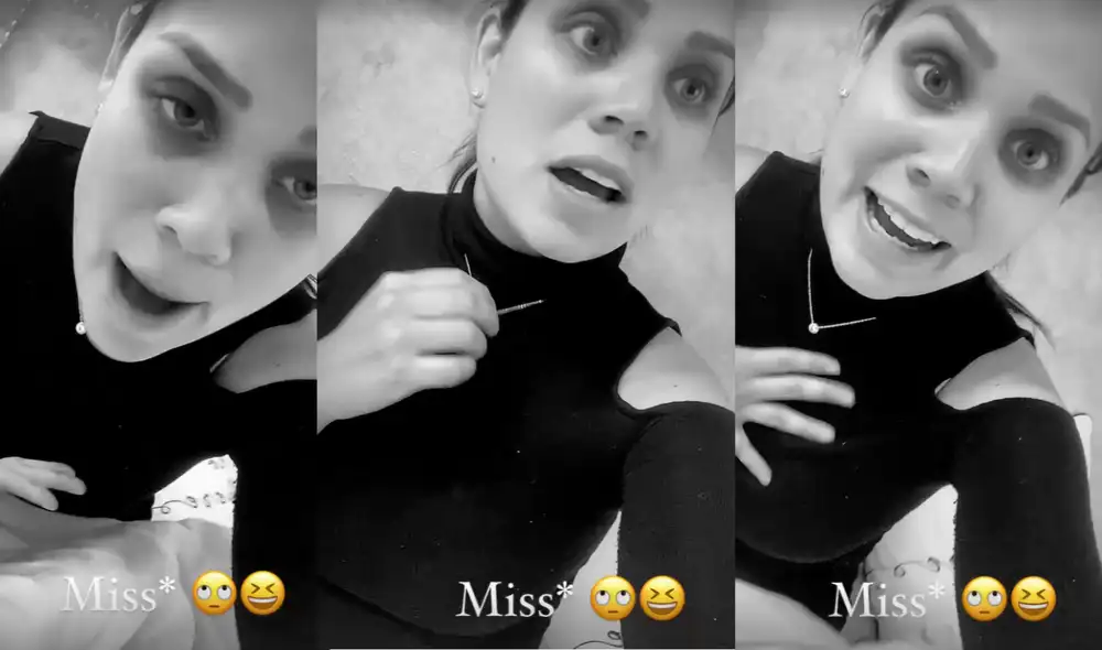 Andrea San Martín pasó incómodo momento mientras grababa una historia en Instagram. Foto: composición LR/Andrea San Martín/Instagram