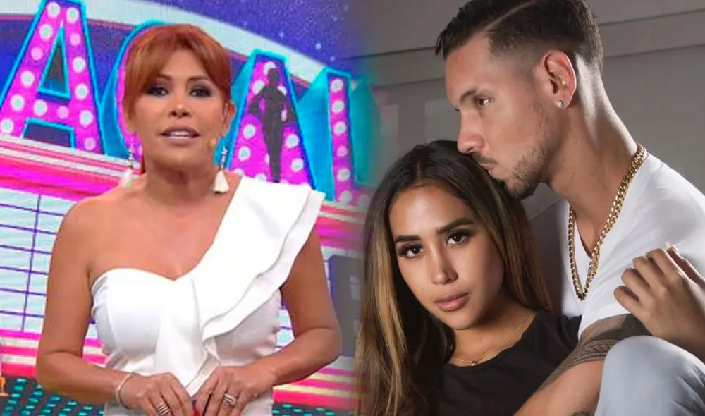 Magaly Medina deja entrever que Melissa Paredes estaría en una crisis con Anthony Aranda. Foto: captura/ATV/Instagram Melissa Paredes
