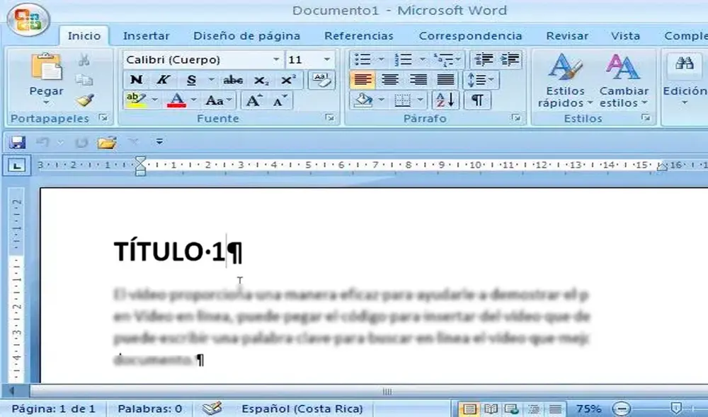 Quitar este símbolo de Microsoft Word es algo muy sencillo. Foto: Wikihow