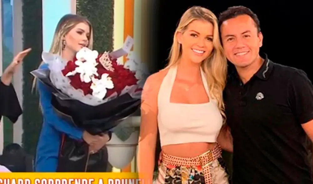 Richard Acuña demostró cuánto quiere a Brunella Horna. Foto: captura/América TV/Instagram Brunella Horna Richard Acuña demostró cuánto quiere a Brunella Horna. Foto: captura/América TV/Instagram Brunella Horna