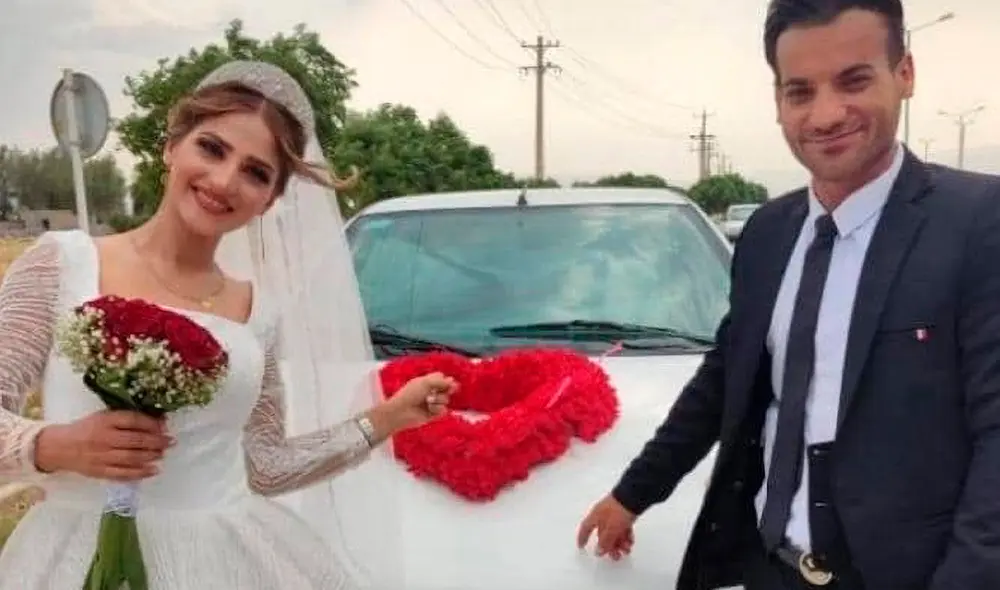 La novia entró en un estado de coma y, posteriormente, falleció producto de las heridas. Foto: Newsflash La novia entró en un estado de coma y, posteriormente, falleció producto de las heridas. Foto: Newsflash