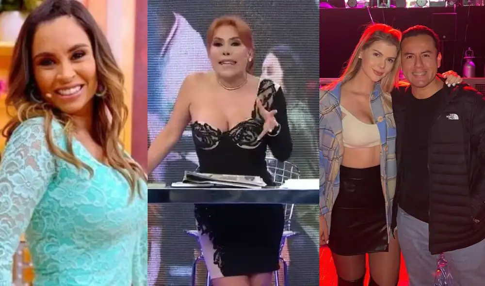 Ethel Pozo defendió a Brunella Horna y le mandó indirecta a Magaly Medina. Foto: composición/América TV/ATV/Brunella Horna/Instagram