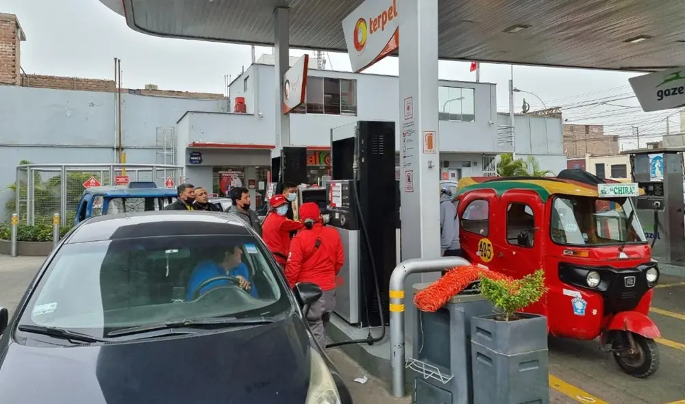 Se verificó que en tres distritos de Lima hay desabastecimiento de GLP. Foto: Mary Luz Aranda-URPI/LR