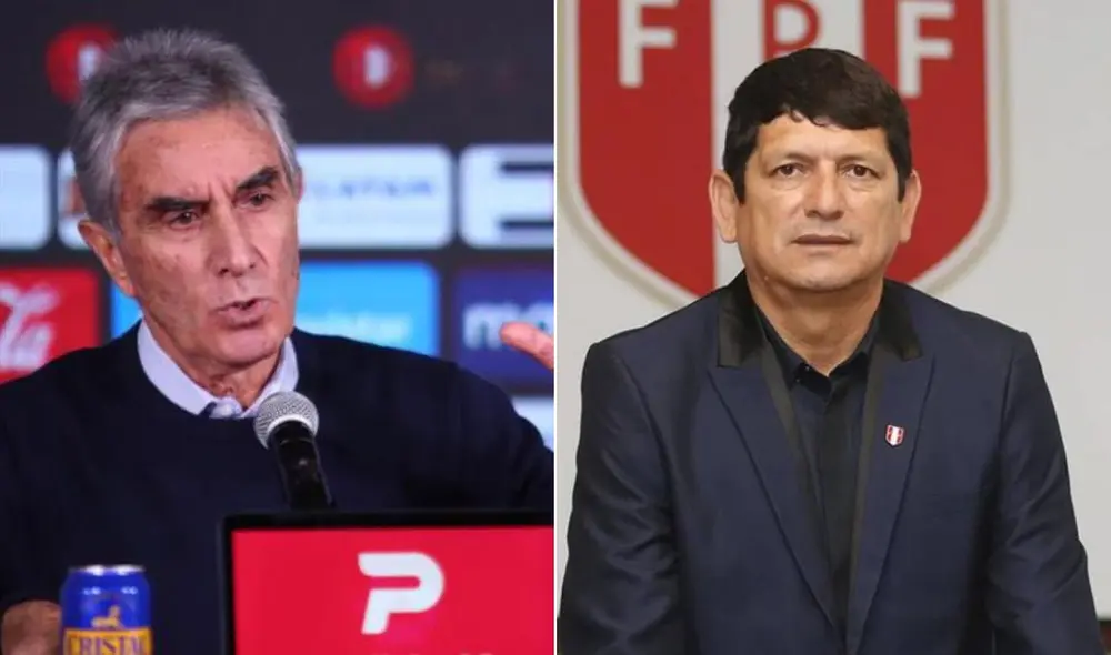 Oblitas y Lozano trabajan juntos desde la salida de Oviedo de la FPF. Foto: Composición/FPF.