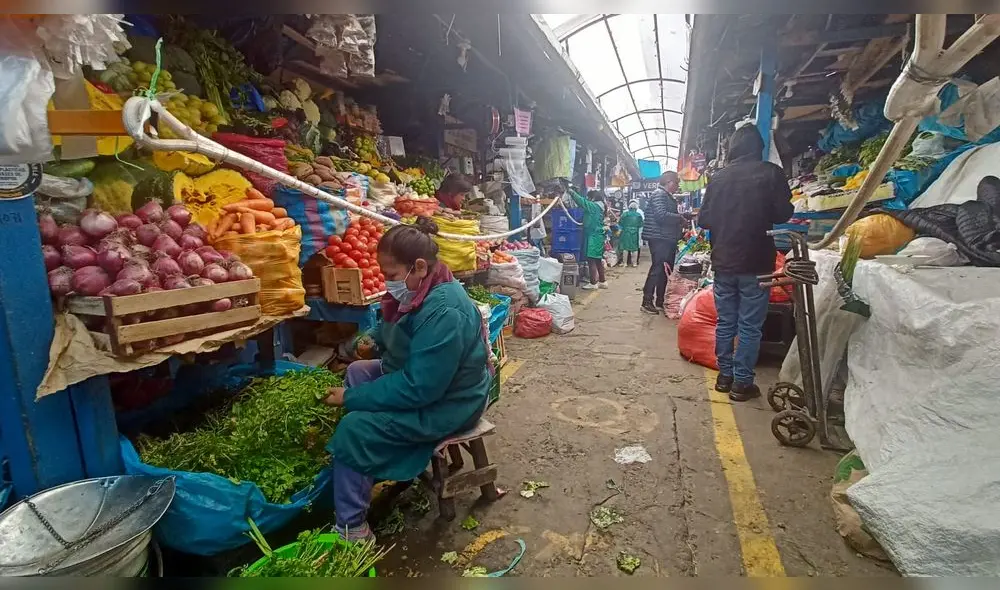 Mercados funcionan con normalidad. Foto: URPI/Alexander Flores