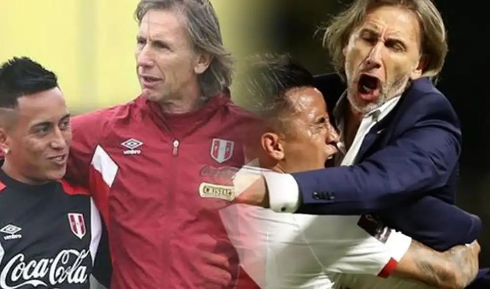 Gareca nunca ocultó el cariño especial que sintió por Cueva. Foto: composición Fabrizio Oviedo/FPF Gareca nunca ocultó el cariño especial que sintió por Cueva. Foto: composición Fabrizio Oviedo/FPF