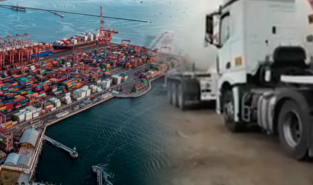 El puerto del Callao ha retomado algunas de sus operaciones este martes 19 de julio. Foto: composición Fabrizio Oviedo-La República/Andina/captura de video