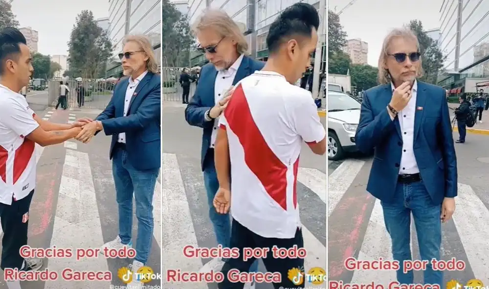 El viral clip de los imitadores de Cueva y Gareca logró obtener miles de reproducciones y reacciones en poco tiempo. Foto: TikTok/@cuevitaelimitador El viral clip de los imitadores de Cueva y Gareca logró obtener miles de reproducciones y reacciones en poco tiempo. Foto: TikTok/@cuevitaelimitador