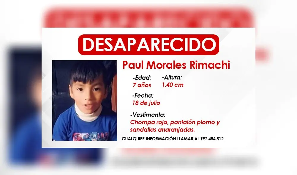 Menor con autismo salió de su hogar cuando sus padres trabajaban. Foto: composición LR