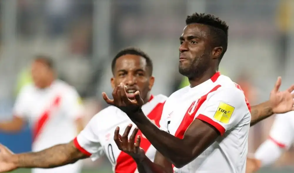 La 'Sombra' marcó el segundo gol con el que Perú derrotó a Nueva Zelanda y regresó a un Mundial tras 36 años. Foto: FPF