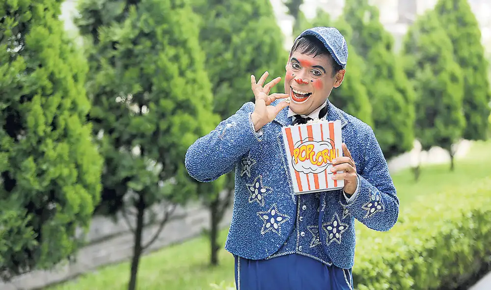 El popular payaso peruano habló sobre el regreso de los espectáculos a la presencialidad. Foto: Gerardo Marín/La República