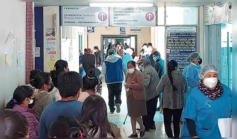 Referencia. Hospital Regional recibe pacientes del sur. Foto: La República