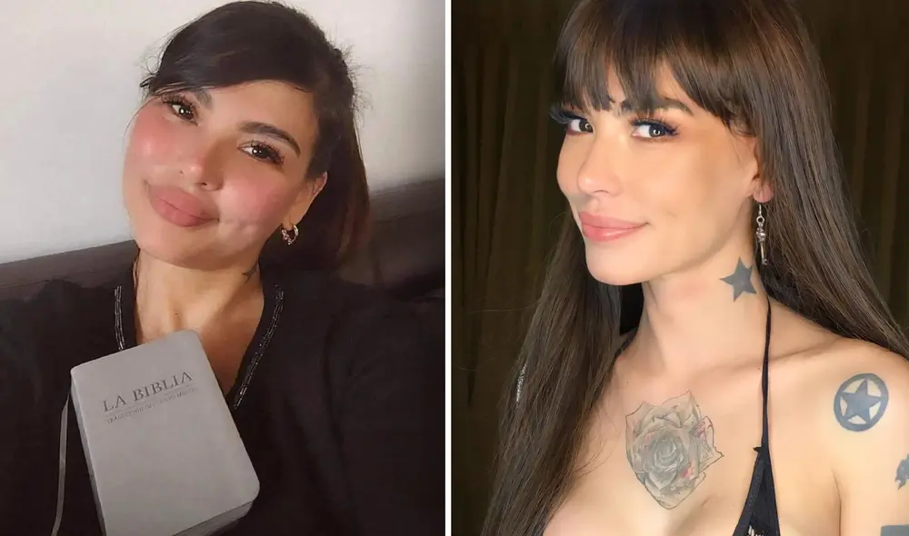 Angie Jibaja comentó sobre su nueva vida a las cámaras de "Amor y fuego". Foto: composición LR/angiejibaja/Instagram Angie Jibaja comentó sobre su nueva vida a las cámaras de "Amor y fuego". Foto: composición LR/angiejibaja/Instagram