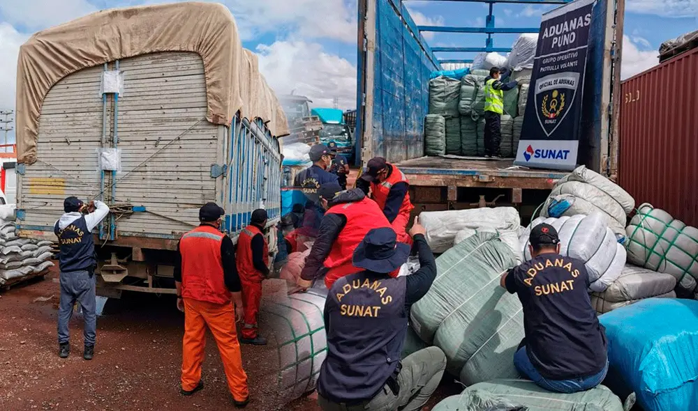 La confiscación de los productos se produjo en más de 7.000 acciones de control aduanero. Foto: Sunat