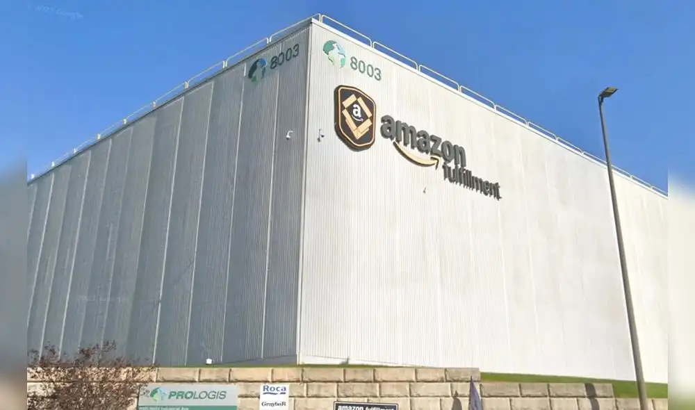 La muerte ocurrió en las instalaciones EWR9 de Amazon en Carteret, Nueva Jersey. Foto: New York Post