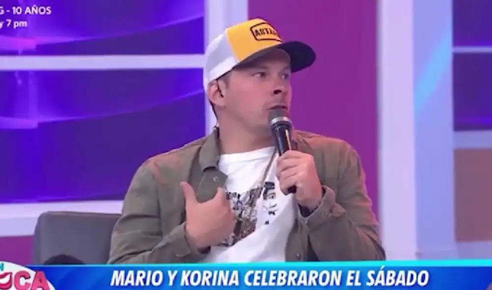 Mario Hart y Korina Rivadeneira traerán a su segundo bebé al mundo en los próximos días. Foto: captura de América TV