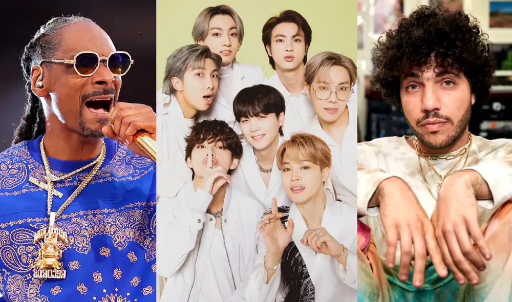 Horas atrás, BTS y Benny Blanco dieron spoilers de su colaboración vía TikTok. Foto: composición LR/Hybe/Empire