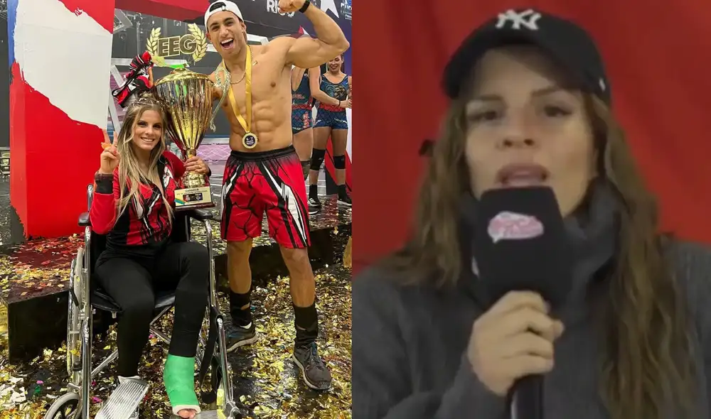 Alejandra Baigorria está decidida a dejar "Esto es guerra" debio a la lesión que le da molestias al momento de competir. Foto: composición/Alejandra Baigorria/Instagram/América TV Alejandra Baigorria está decidida a dejar "Esto es guerra" debio a la lesión que le da molestias al momento de competir. Foto: composición/Alejandra Baigorria/Instagram/América TV