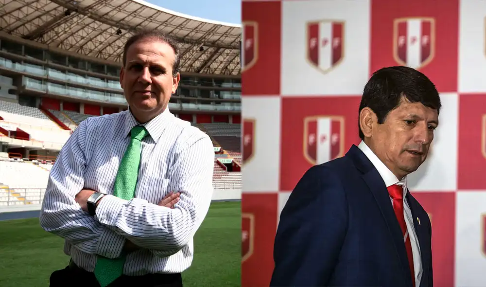 Alberto Tejada fue secretario general de la FPF cuando Edwin Oviedo era presidente de la institución. Foto: composición GLR/La República/AFP