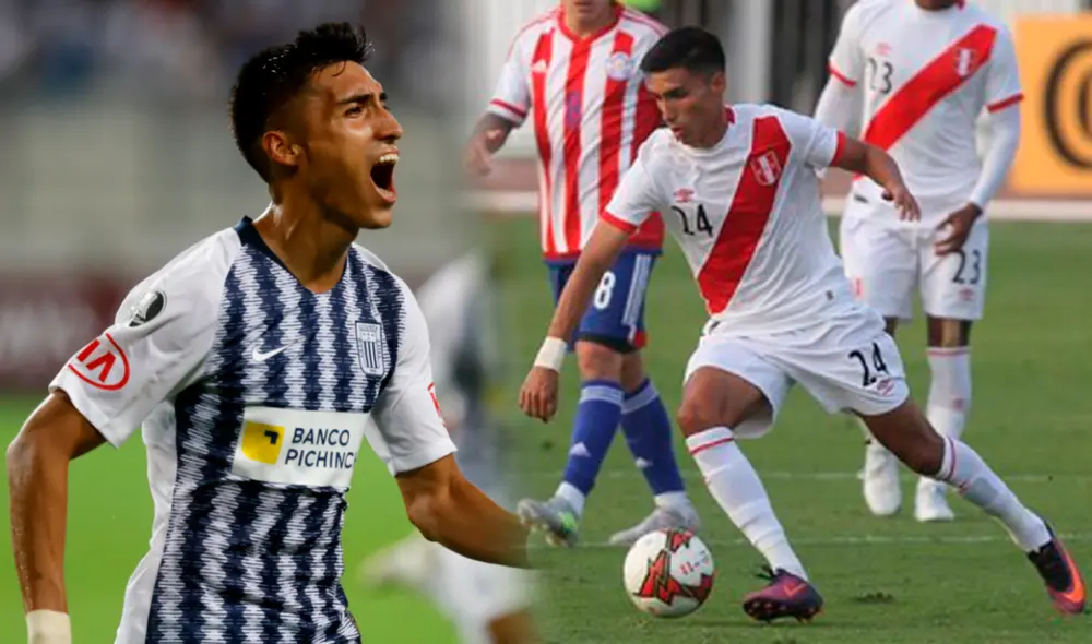 José Manzaneda debutó con la selección peruana en octubre del 2017 en amistoso ante Paraguay. Foto: composición/GLR/FPF