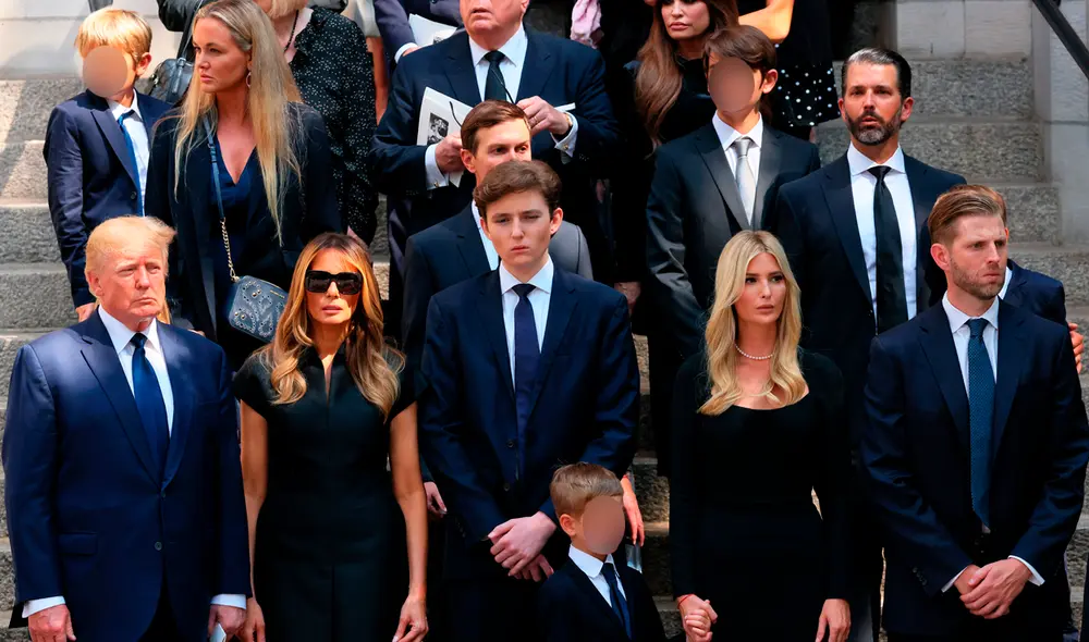 La muerte de Ivana Trump tuvo lugar el pasado jueves y, según las autoridades, habría sido resultado de una caída en las escaleras de su lujosa vivienda en Nueva York. Foto: AFP