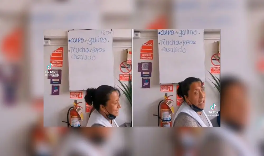 Este hecho ocurrió en un puesto de comida en Lima. Foto: Líbero / TikTok / @renrique86