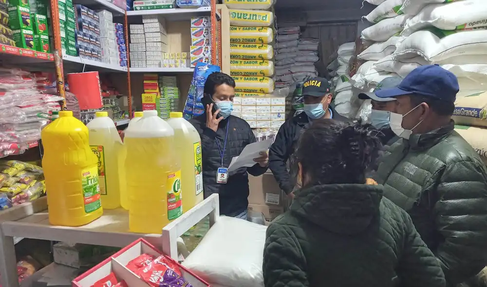 La tienda está ubicada en el distrito de San Jerónimo de Cusco. Foto: PNP La tienda está ubicada en el distrito de San Jerónimo de Cusco. Foto: PNP