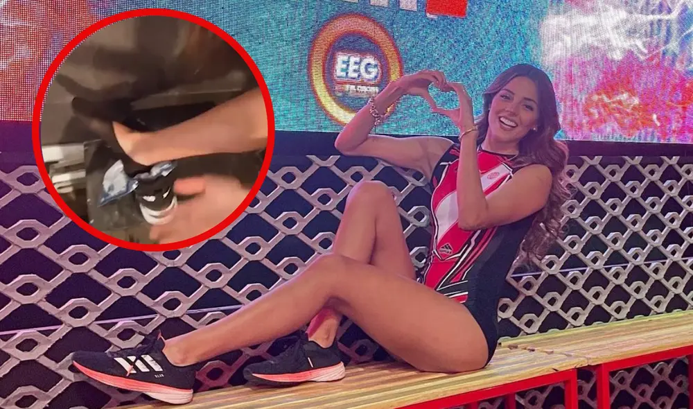 Luciana Fuster sufrió hinchazón en semifinal de "Esto es guerra" tras patear uno de los barriles de la competición. Foto: composición/Luciana Fuster/Instagram Luciana Fuster sufrió hinchazón en semifinal de "Esto es guerra" tras patear uno de los barriles de la competición. Foto: composición/Luciana Fuster/Instagram