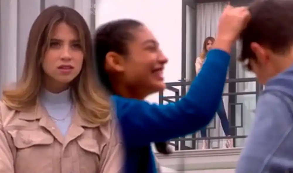 Alessia Montalbán cree que Jaimito Gonzales solo quería llamar su atención. Foto: composición/captura América TV Alessia Montalbán cree que Jaimito Gonzales solo quería llamar su atención. Foto: composición/captura América TV
