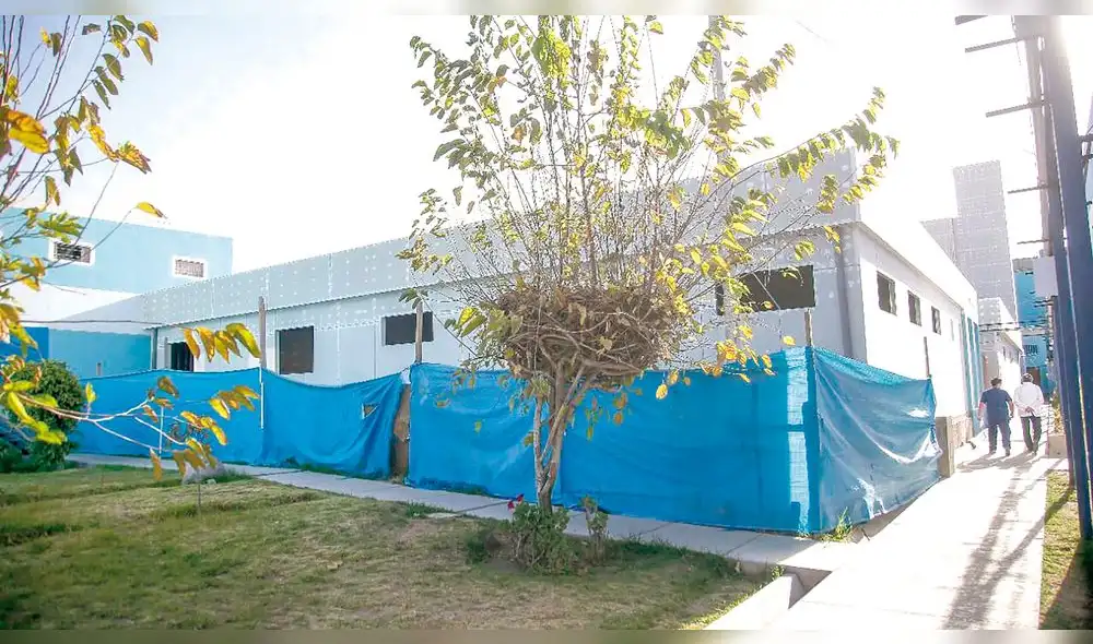 En la mira. Obras en hospital Yanahuara no se concluyen desde meses atrás. Foto: La República En la mira. Obras en hospital Yanahuara no se concluyen desde meses atrás. Foto: La República