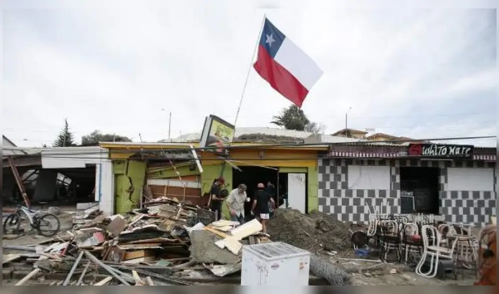 Un fuerte terremoto de 8.2 sacudió el norte de Chile el 2 de abril del 2014. Foto: EFE Un fuerte terremoto de 8.2 sacudió el norte de Chile el 2 de abril del 2014. Foto: EFE