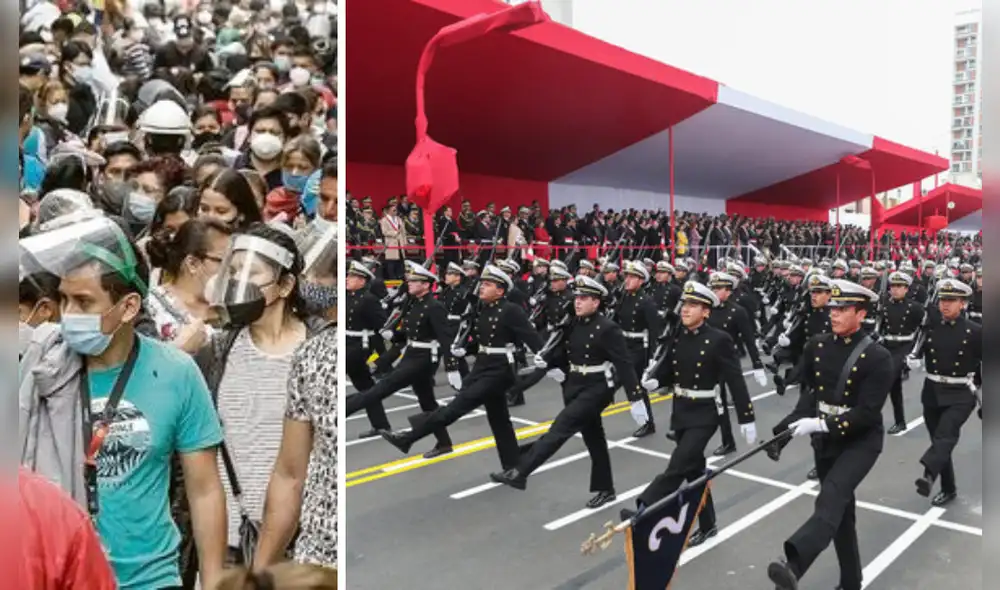 No se realiza el Desfile Militar en la avenida Brasil y con público desde el 2020. Foto: composición LR/La República No se realiza el Desfile Militar en la avenida Brasil y con público desde el 2020. Foto: composición LR/La República